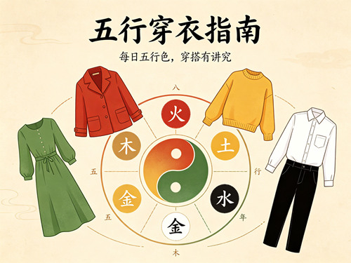 五行穿衣